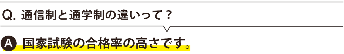 通信制と通学生の違いって？