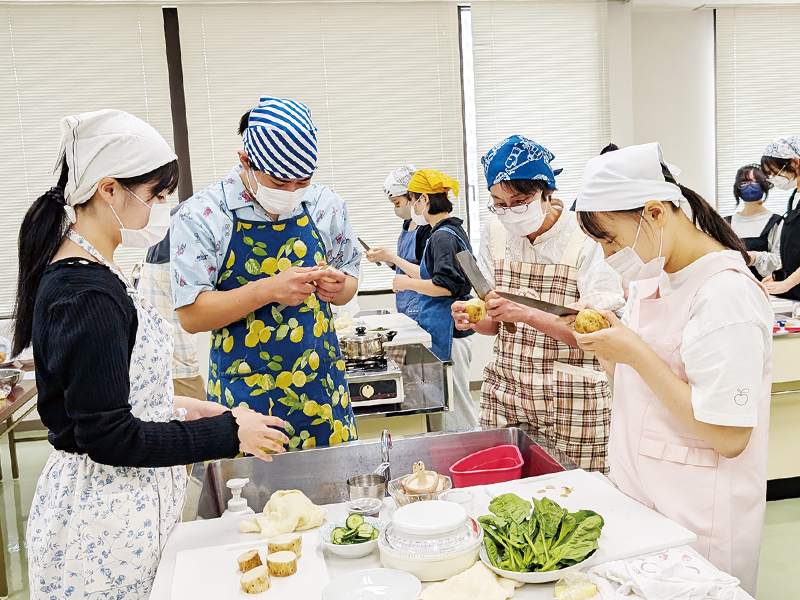 生活支援技術（調理実習）